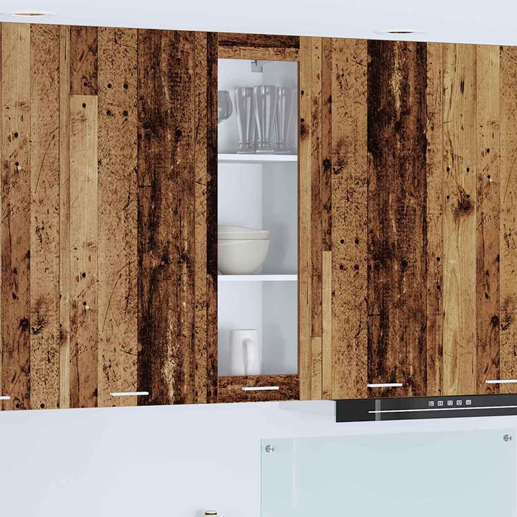 Hangkast met plank Riga Oud Hout 40 x 31 x 100 cm Bewerkt hout