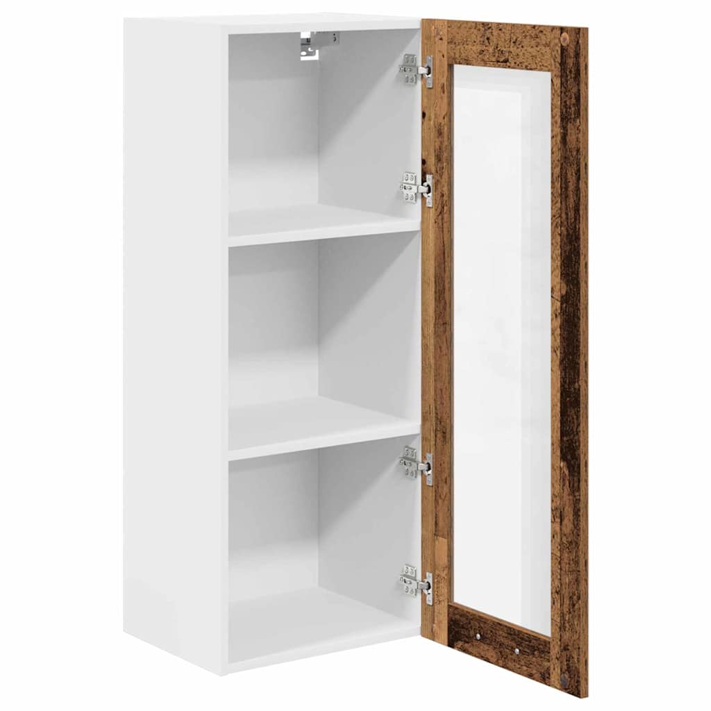 Hangkast met plank Riga Oud Hout 40 x 31 x 100 cm Bewerkt hout