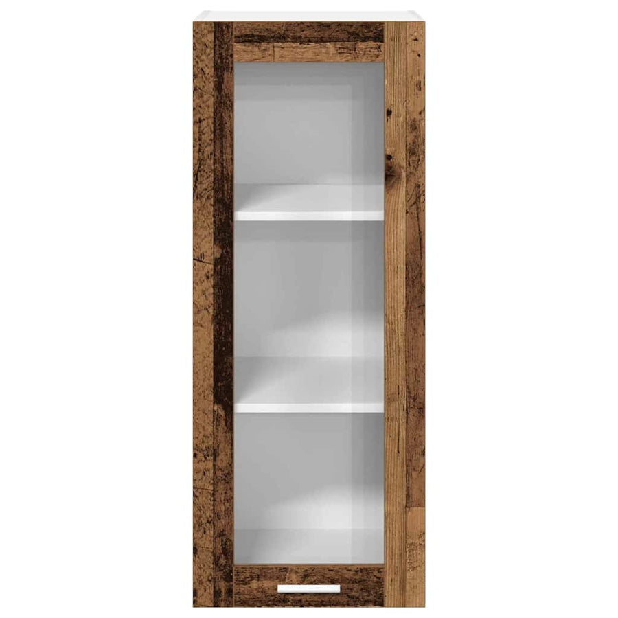 Hangkast met plank Riga Oud Hout 40 x 31 x 100 cm Bewerkt hout