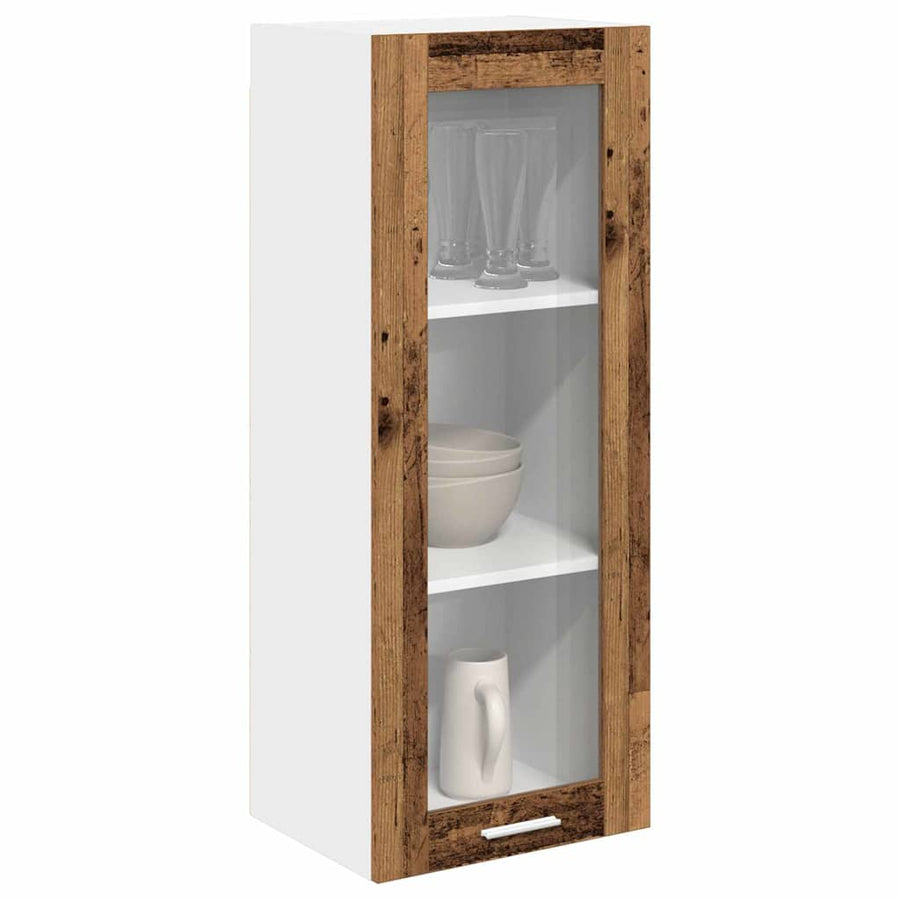 Hangkast met plank Riga Oud Hout 40 x 31 x 100 cm Bewerkt hout
