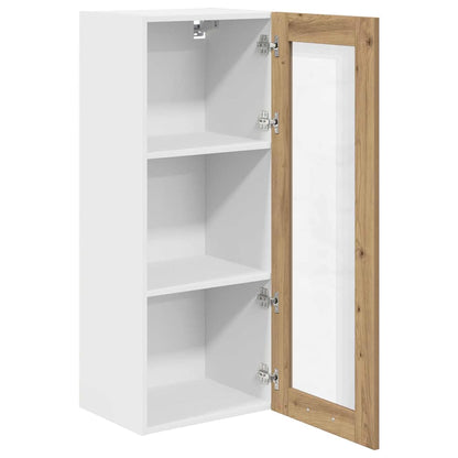 Hangkast Riga Artisan Eiken 40 x 31 x 100 cm Bewerkt hout