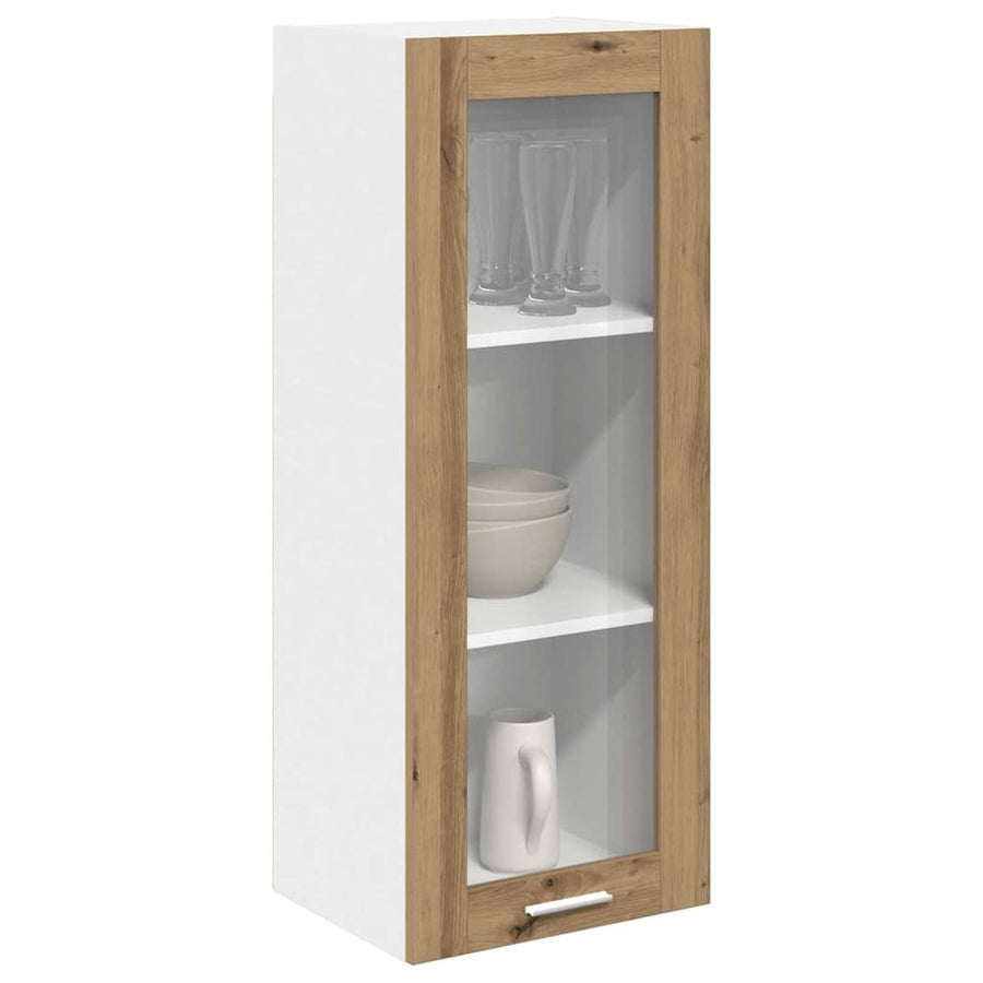 Hangkast Riga Artisan Eiken 40 x 31 x 100 cm Bewerkt hout