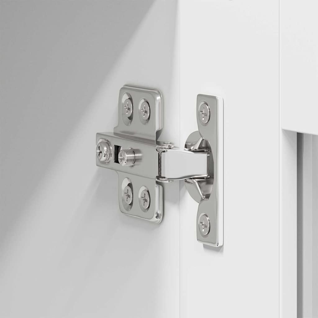 Hangkast met plank Riga Wit 60 x 31 x 100 cm Bewerkt hout