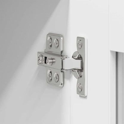 Hangkast met plank Riga Wit 60 x 31 x 100 cm Bewerkt hout