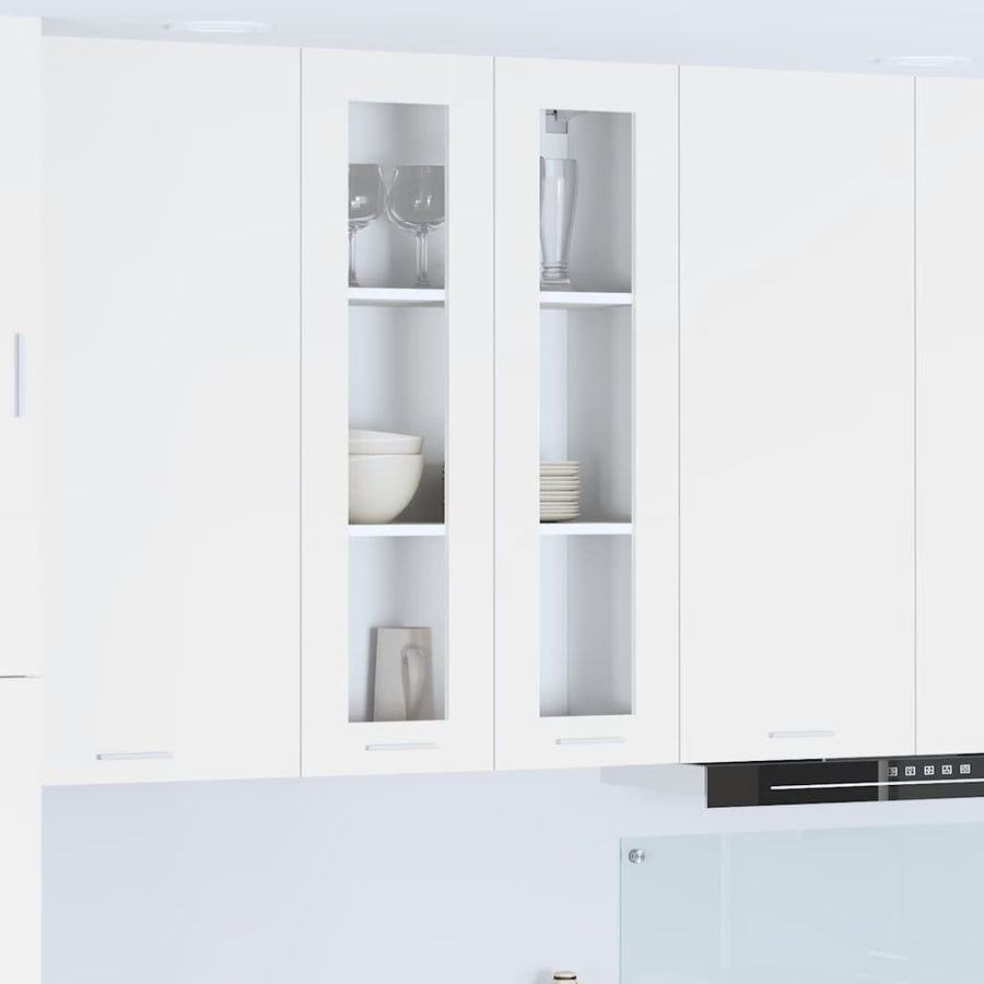 Hangkast met plank Riga Wit 60 x 31 x 100 cm Bewerkt hout