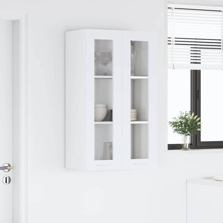 Hangkast met plank Riga Wit 60 x 31 x 100 cm Bewerkt hout