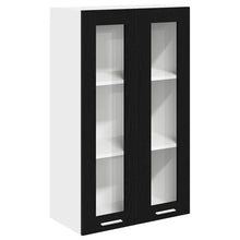 Hangkast Riga Zwart Eiken 60 x 31 x 100 cm Bewerkt hout