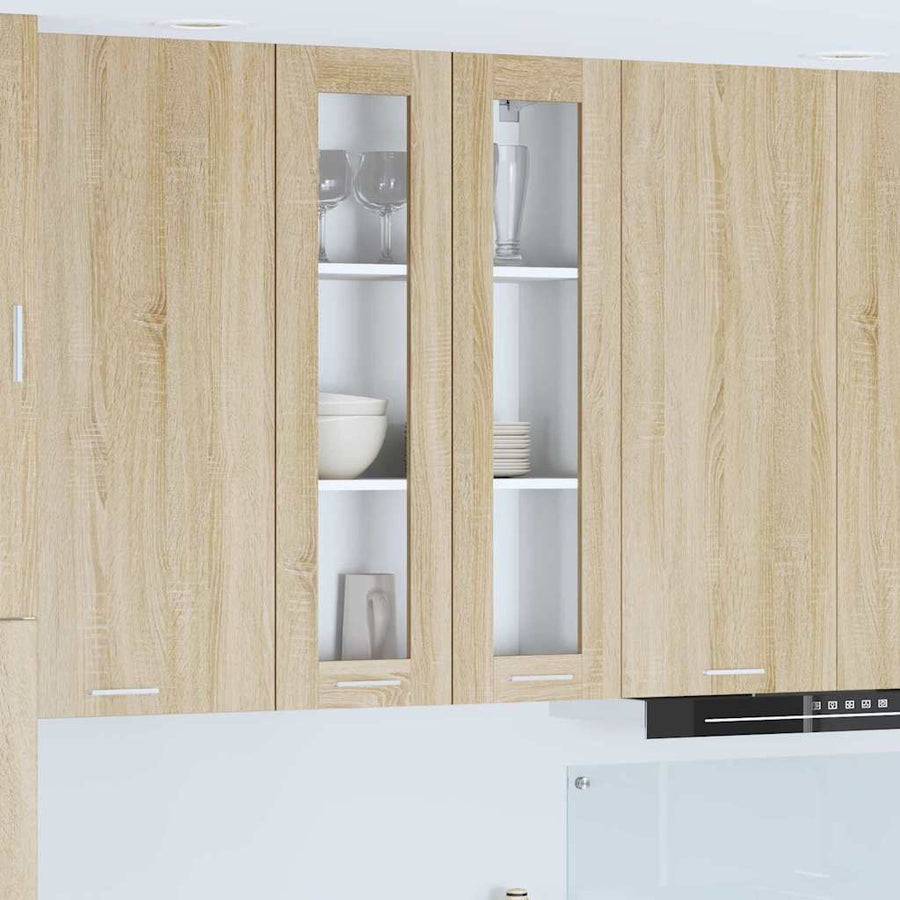 Hangkast Riga Sonoma Eiken 60 x 31 x 100 cm Bewerkt hout