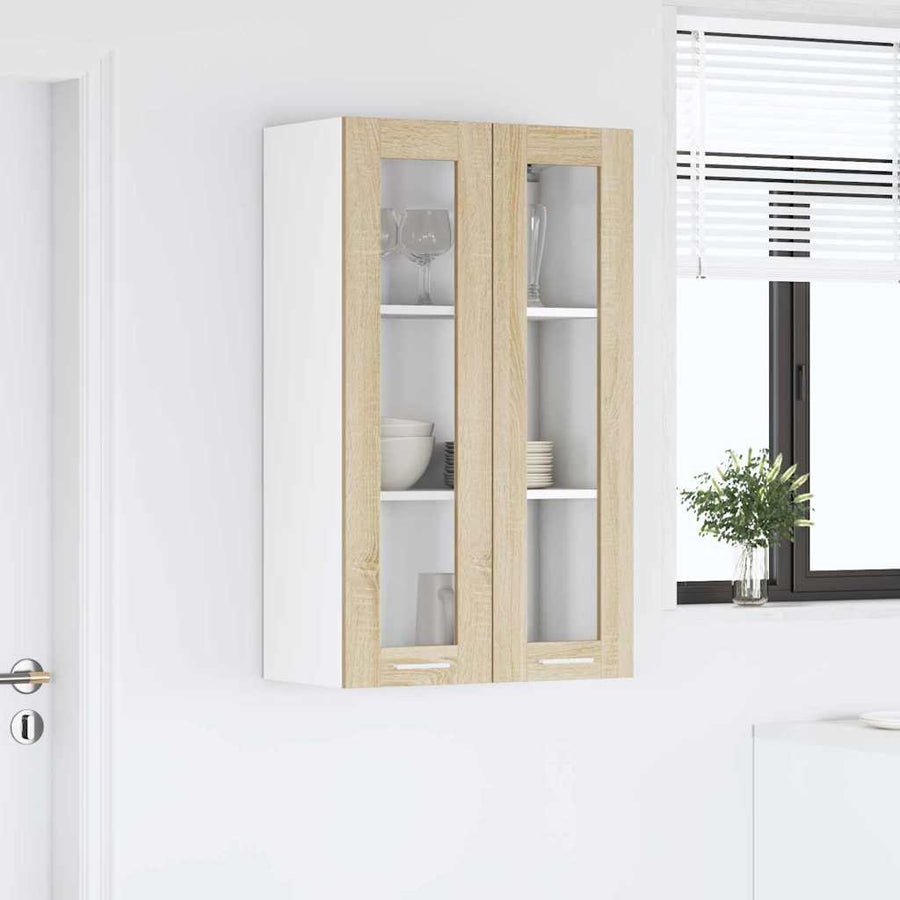 Hangkast Riga Sonoma Eiken 60 x 31 x 100 cm Bewerkt hout