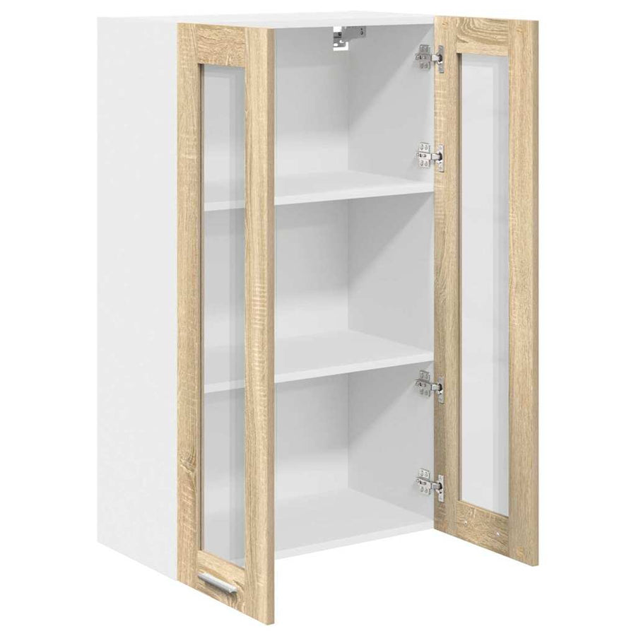 Hangkast Riga Sonoma Eiken 60 x 31 x 100 cm Bewerkt hout