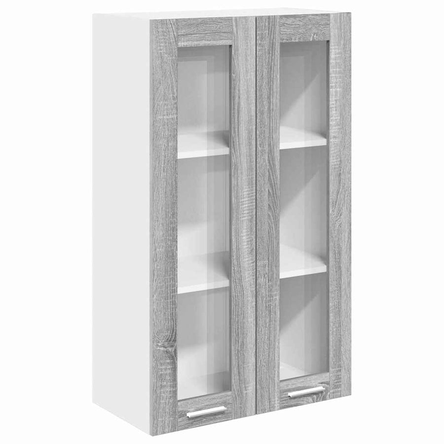 Hangkast Riga Grijs Sonoma 60 x 31 x 100 cm Bewerkt hout
