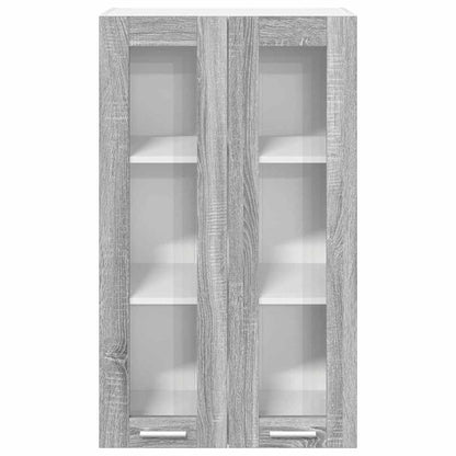 Hangkast Riga Grijs Sonoma 60 x 31 x 100 cm Bewerkt hout