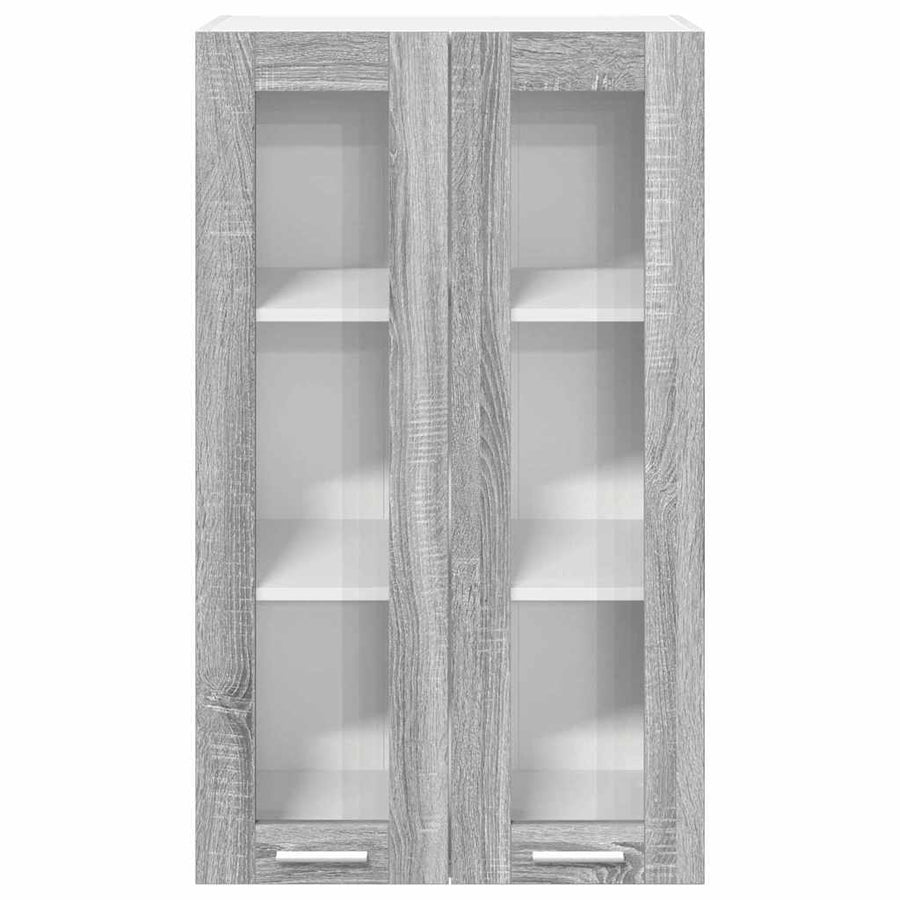 Hangkast Riga Grijs Sonoma 60 x 31 x 100 cm Bewerkt hout