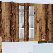 Hangkast 60x31x100 cm bewerkt hout oud hout