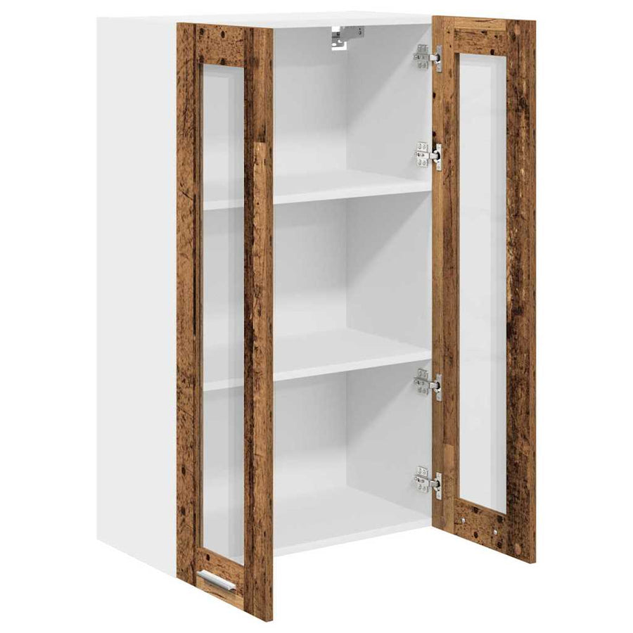 Hangkast met plank Riga Oud Hout 60 x 31 x 100 cm Bewerkt hout