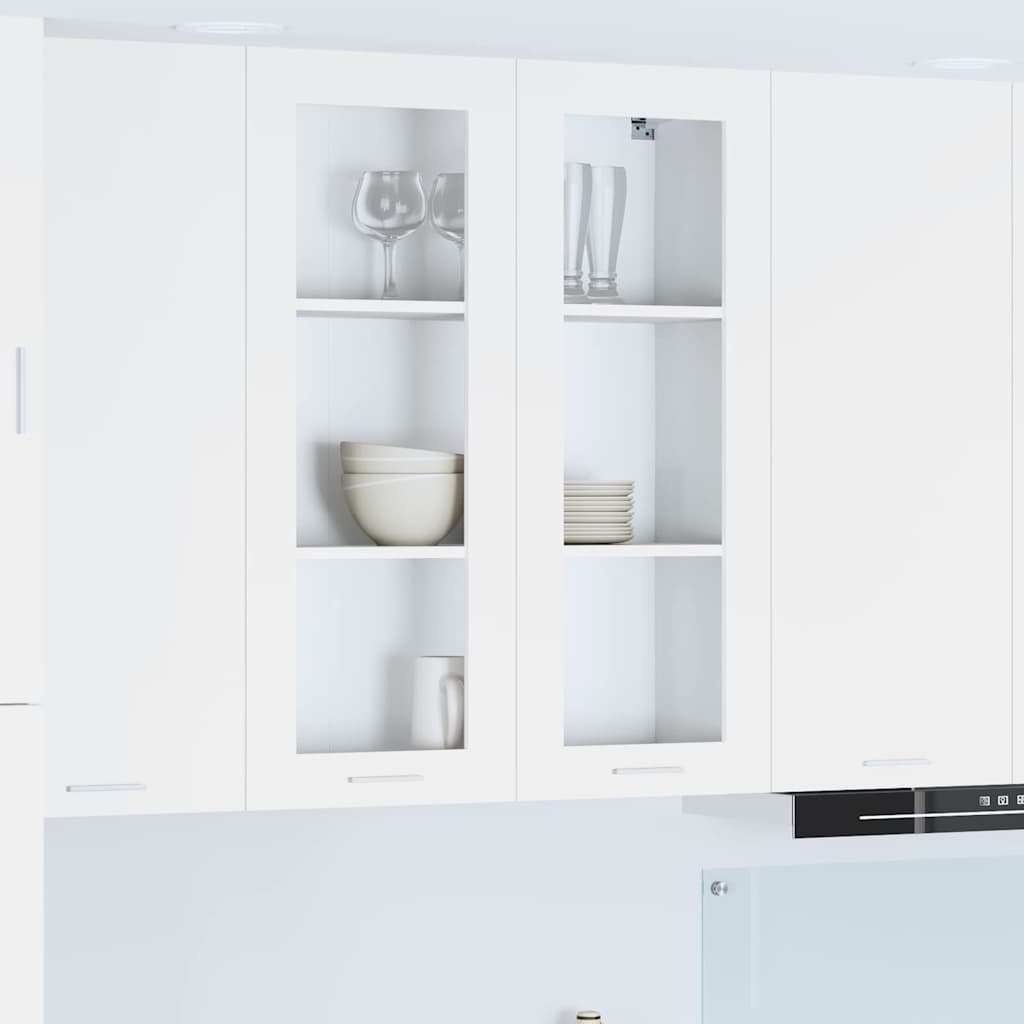 Hangkast met plank Riga Wit 80 x 31 x 100 cm Bewerkt hout
