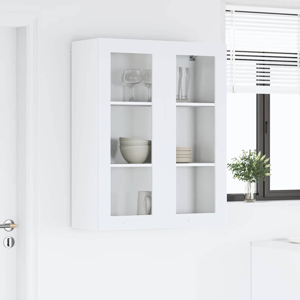 Hangkast met plank Riga Wit 80 x 31 x 100 cm Bewerkt hout