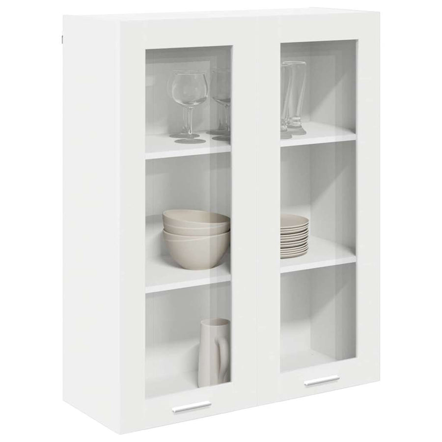 Hangkast met plank Riga Wit 80 x 31 x 100 cm Bewerkt hout