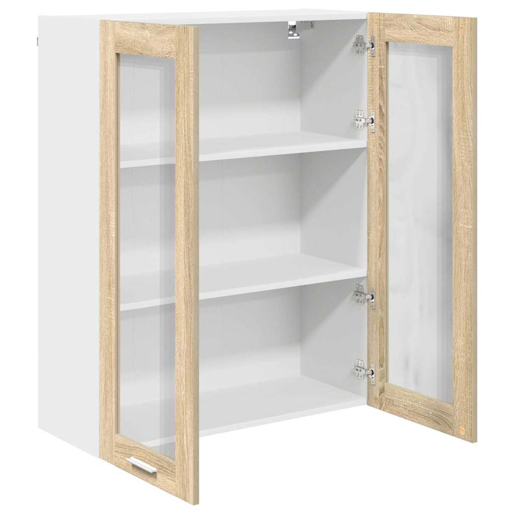 Hangkast Riga Sonoma Eiken 80 x 31 x 100 cm Bewerkt hout