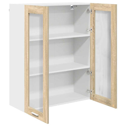 Hangkast Riga Sonoma Eiken 80 x 31 x 100 cm Bewerkt hout