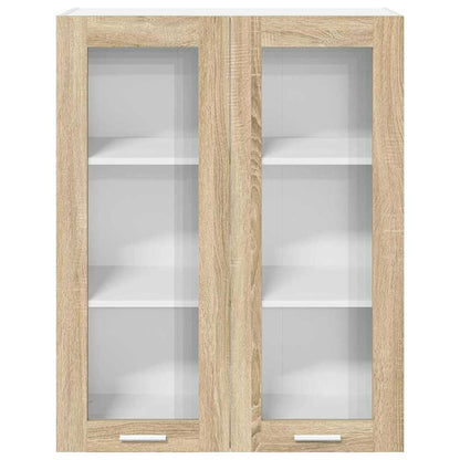 Hangkast Riga Sonoma Eiken 80 x 31 x 100 cm Bewerkt hout