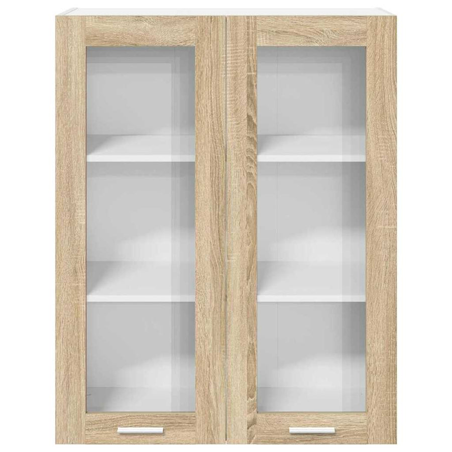 Hangkast Riga Sonoma Eiken 80 x 31 x 100 cm Bewerkt hout