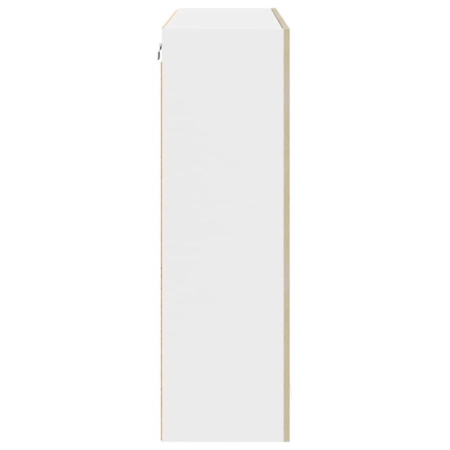 Hangkast Riga Sonoma Eiken 80 x 31 x 100 cm Bewerkt hout
