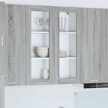 Hangkast Riga Grijs Sonoma 80 x 31 x 100 cm Bewerkt hout