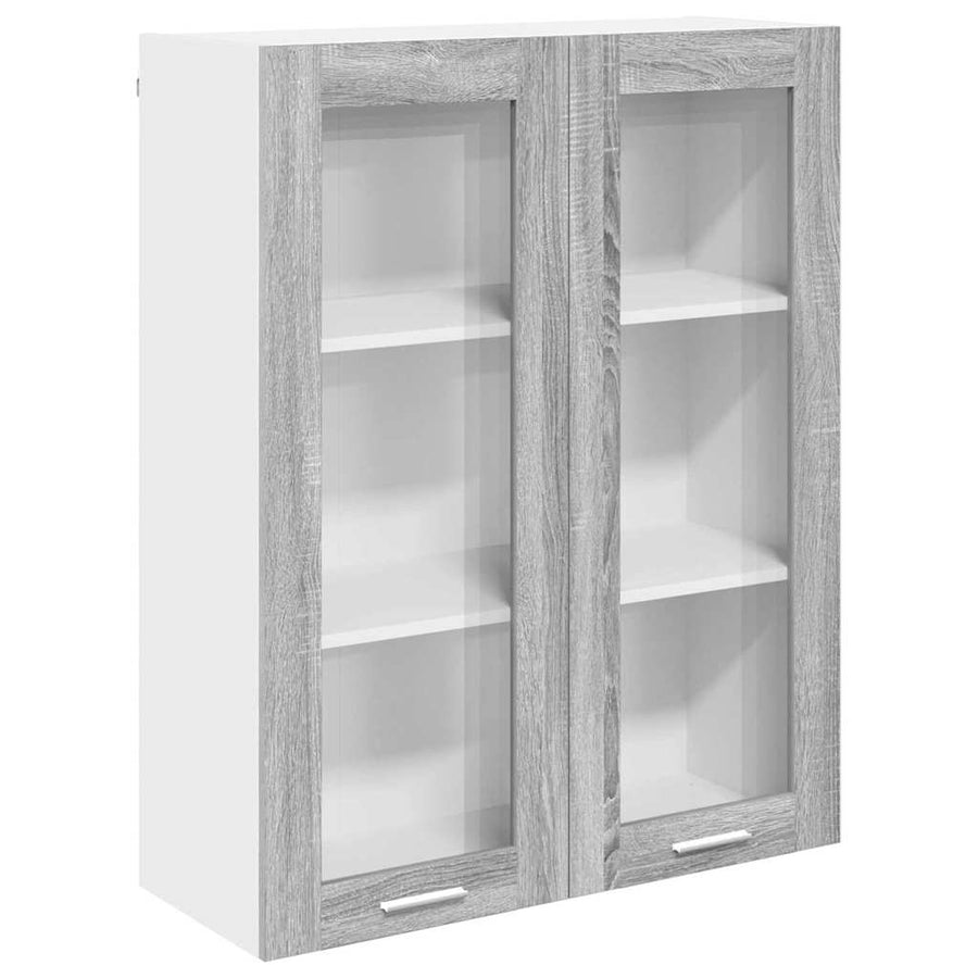 Hangkast Riga Grijs Sonoma 80 x 31 x 100 cm Bewerkt hout