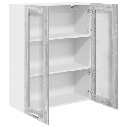 Hangkast Riga Grijs Sonoma 80 x 31 x 100 cm Bewerkt hout