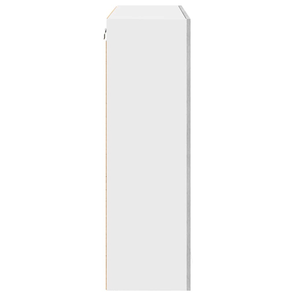 Hangkast Riga Grijs Sonoma 80 x 31 x 100 cm Bewerkt hout