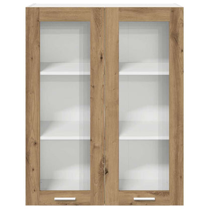 Hangkast Riga Artisan Eiken 80 x 31 x 100 cm Bewerkt hout