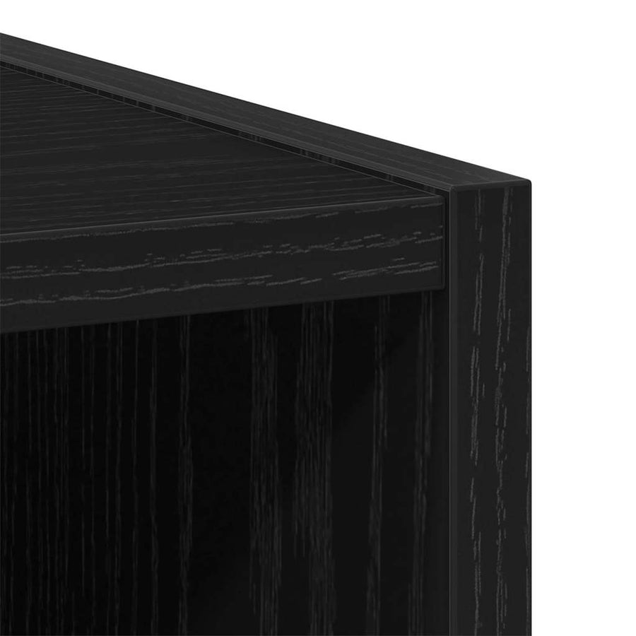 Hangkast Riga Zwart Eiken 20 x 29,5 x 40 cm Bewerkt hout