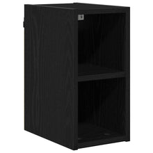 Hangkast Riga Zwart Eiken 20 x 29,5 x 40 cm Bewerkt hout
