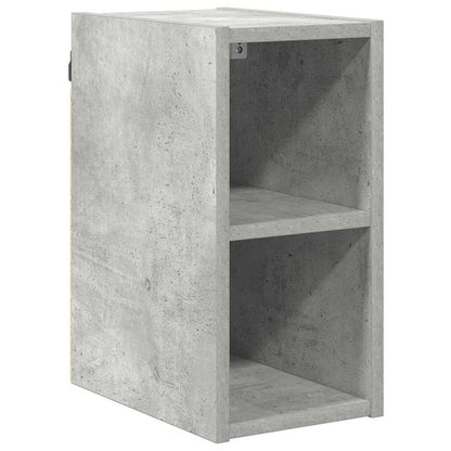 Hangkast Riga Beton Grijs 20 x 29,5 x 40 cm Bewerkt hout