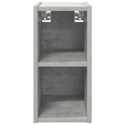 Hangkast Riga Beton Grijs 20 x 29,5 x 40 cm Bewerkt hout