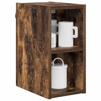 Hangkast Riga Gerookt eiken 20 x 29,5 x 40 cm Bewerkt hout