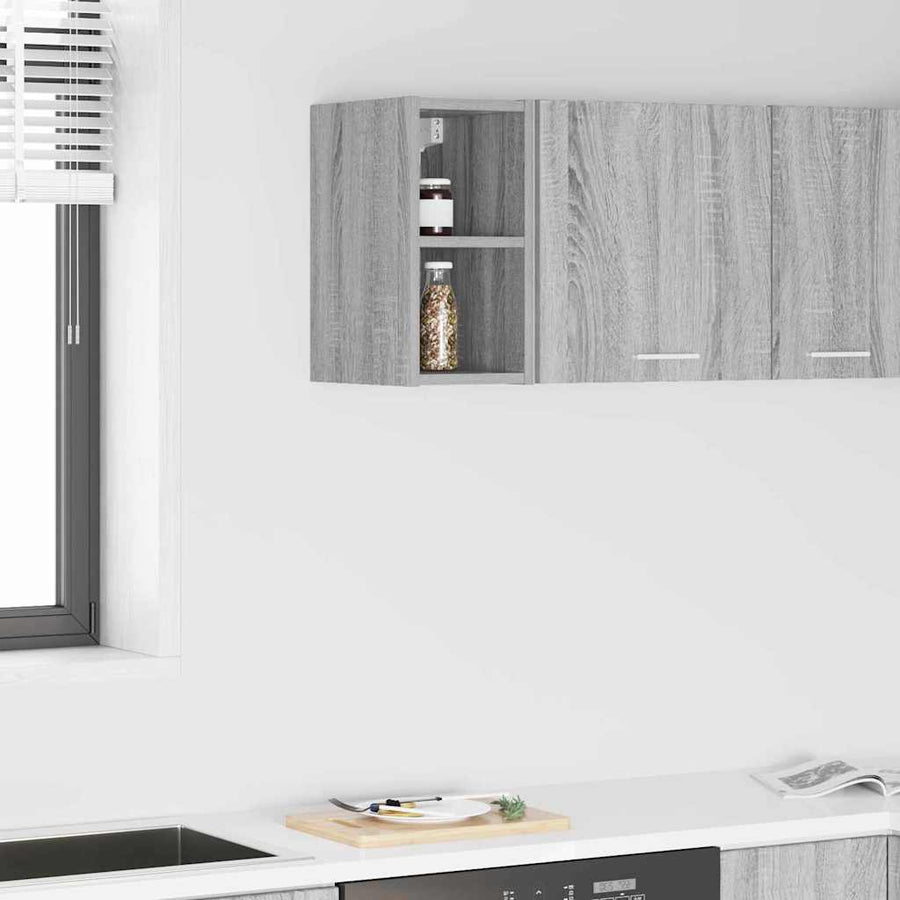 Hangkast Riga Grijs Sonoma 20 x 29,5 x 40 cm Bewerkt hout