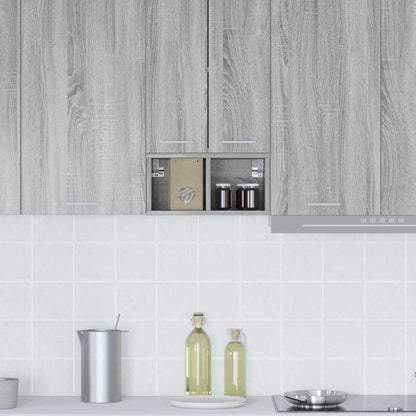 Hangkast Riga Grijs Sonoma 20 x 29,5 x 40 cm Bewerkt hout