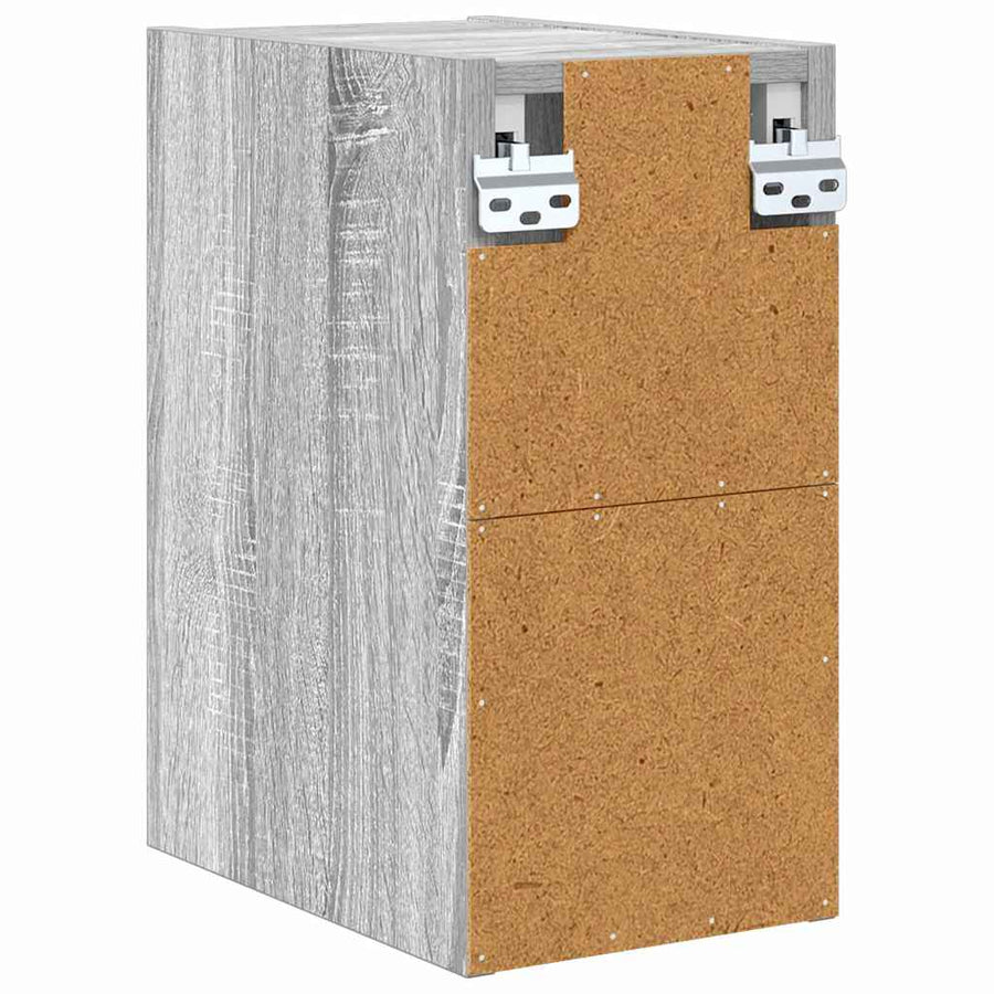 Hangkast Riga Grijs Sonoma 20 x 29,5 x 40 cm Bewerkt hout