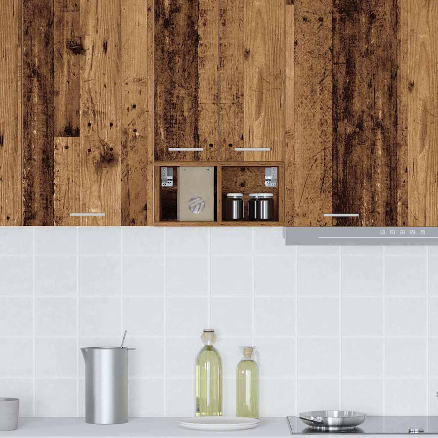 Hangkast met plank Riga Oud Hout 20 x 29,5 x 40 cm Bewerkt hout