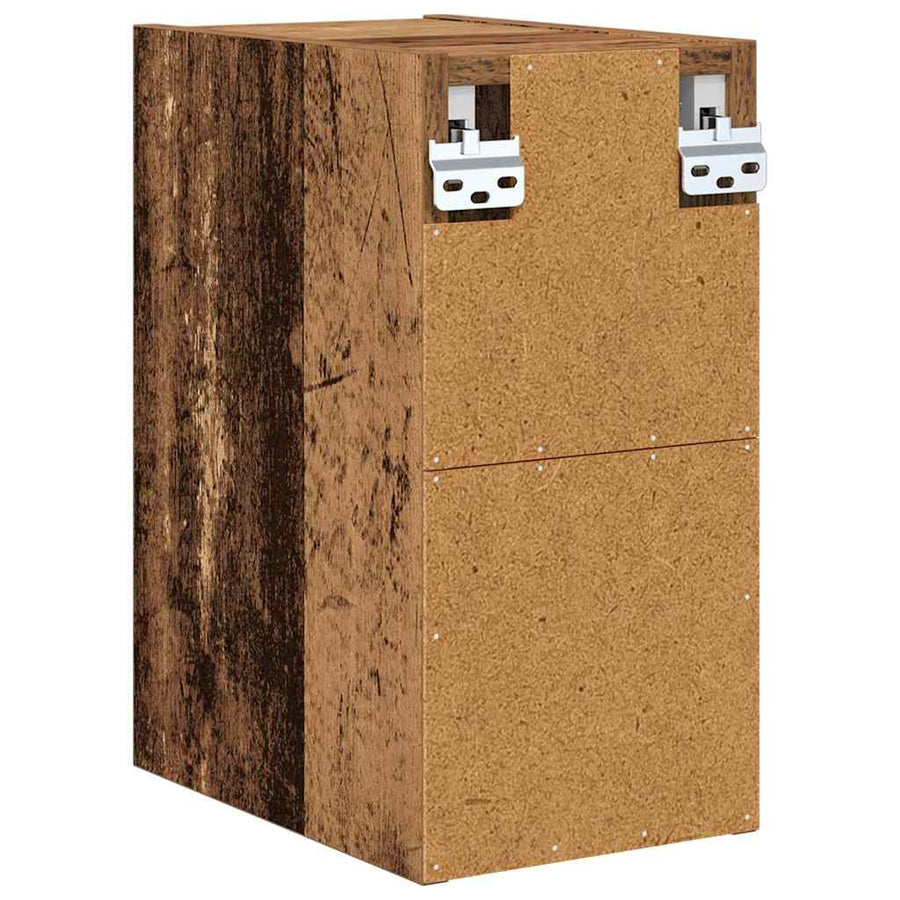 Hangkast met plank Riga Oud Hout 20 x 29,5 x 40 cm Bewerkt hout