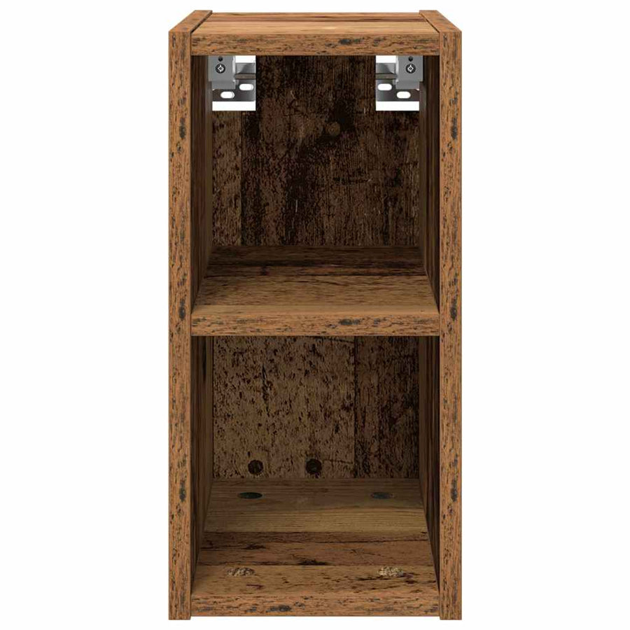 Hangkast met plank Riga Oud Hout 20 x 29,5 x 40 cm Bewerkt hout