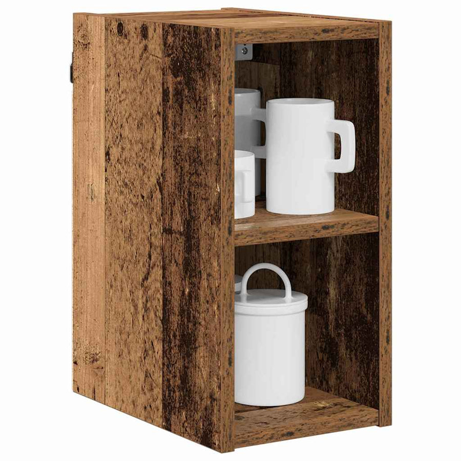Hangkast met plank Riga Oud Hout 20 x 29,5 x 40 cm Bewerkt hout