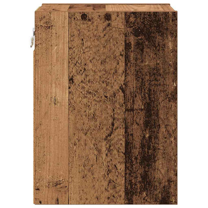 Hangkast met plank Riga Oud Hout 20 x 29,5 x 40 cm Bewerkt hout