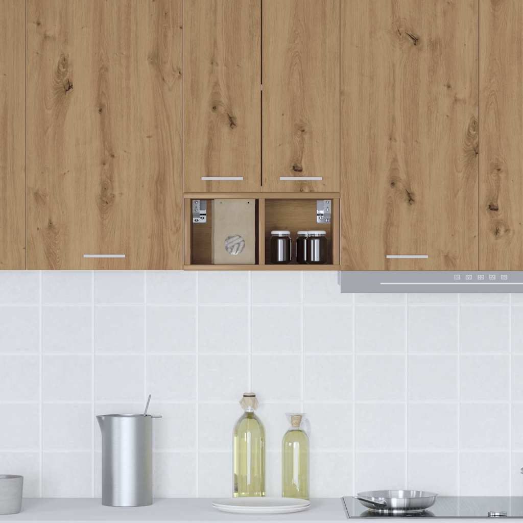 Hangkast Riga Artisan Eiken 20 x 29,5 x 40 cm Bewerkt hout
