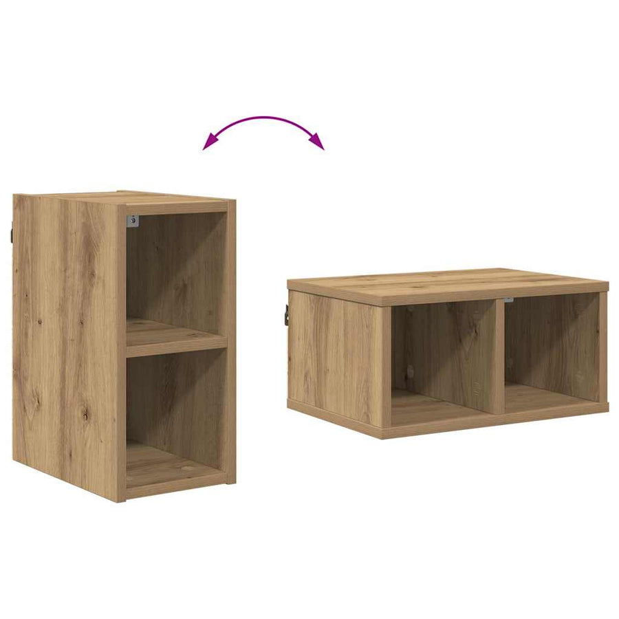 Hangkast Artisan Eiken 20 x 29,5 x 40 cm Bewerkt hout