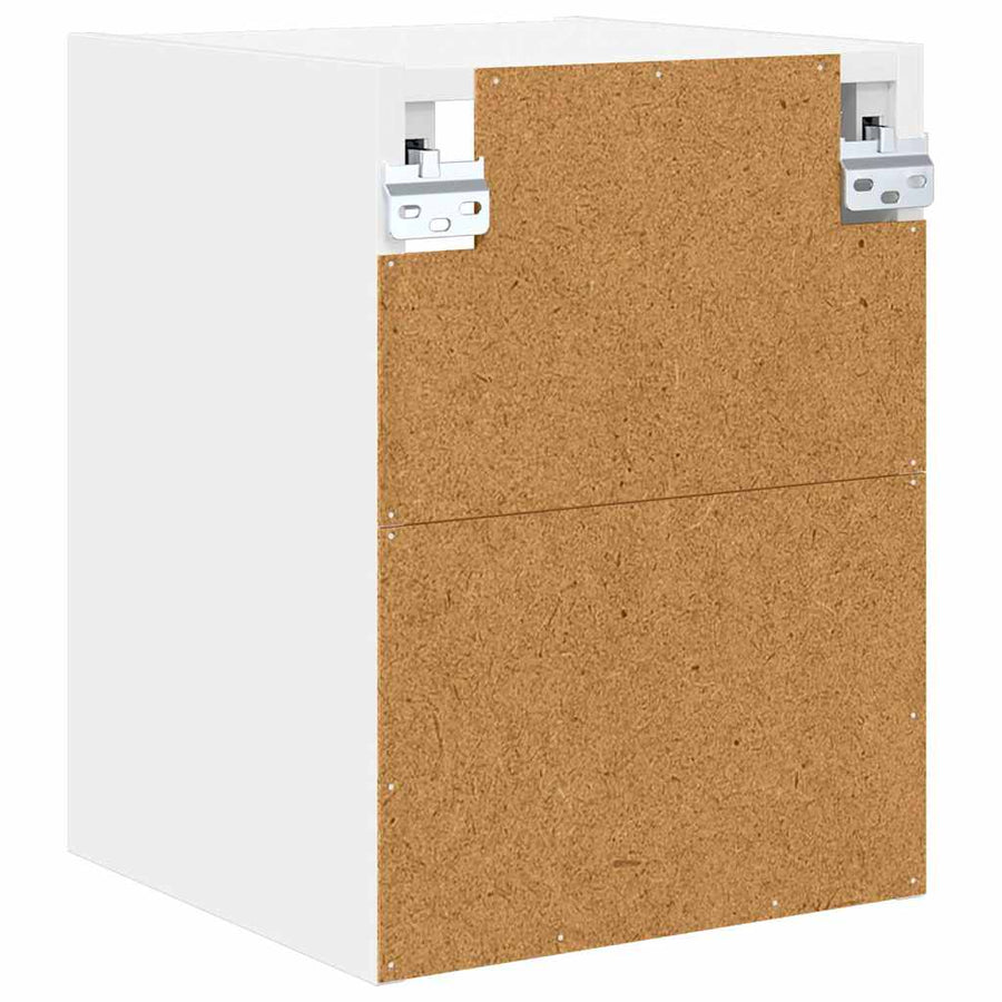 Hangkast met plank Riga Wit 30 x 29,5 x 40 cm Bewerkt hout