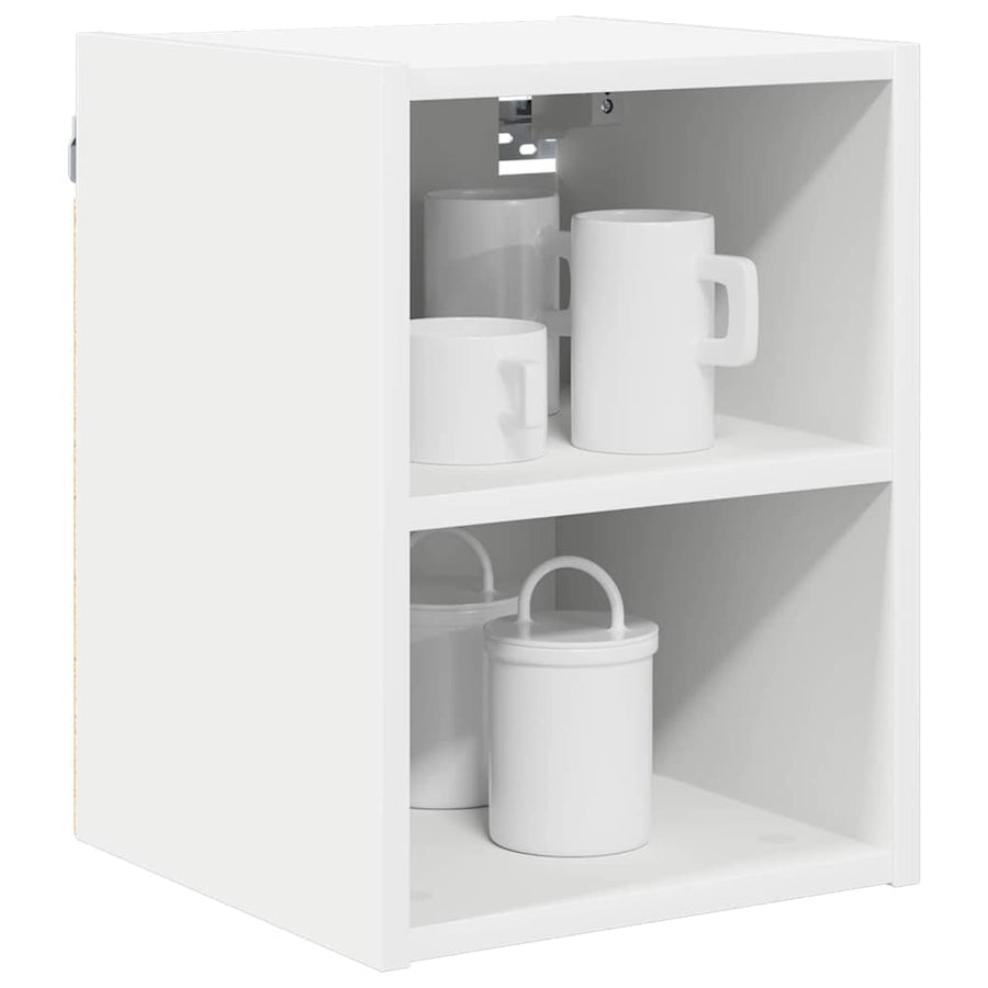 Hangkast met plank Riga Wit 30 x 29,5 x 40 cm Bewerkt hout