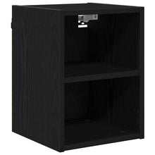 Hangkast Riga Zwart Eiken 30 x 29,5 x 40 cm Bewerkt hout